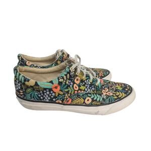 KEDS Rifle Paper Co Classic Lace Up Sneaker Shoes Lourdes Floral US Women's 7.5